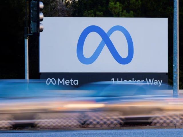 morning commute traffic streams past the meta sign outside the headquarters of facebook parent company meta platforms inc in mountain view california u s november 9 2022 photo reuters